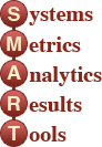 SMART: Systems, Metrics, Analytics, Results, Tools